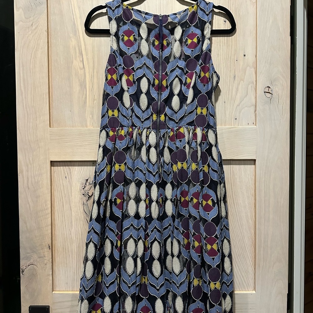 Colorful Patterned Kids Dress
